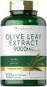 Carlyle Olive Leaf Extract Capsules (Calças de Folha de Folha de Carlile) 9000mg (Centena de 100) Não-GMO, Gluten Free (Suplemento de Alta Potência)