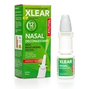 Xlear 12 horas Pulverização de descongestionante nasal, Pulverização de Salina Natural com Xilitol e Oximetazolina, Pressão de Sino Instantânea e Alivio de Congestão para Crianças e Adultos 0,5 fl oz (Pacote de 1)