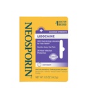 Neosporina + Lidocaína Primeiros Socorros Antibióticos Pomada, Força Máxima e Fast-Acting Topical Pain Reliever, 24 horas Infecção Proteção Que Entorpece A Dor, Bacitracina Zinco, 0,5 onças