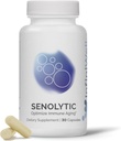 InfiniWell Senolytic Longevity Supplements - Otimize o envelhecimento celular, ajude a apoiar função cognitiva e processamento neurológico - com Resveratrol, Pterostilbene & Quercetin (30 cápsulas)