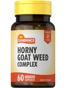 Sundance Horny Goat Weed Complex (60 cápsulas) com Maca, Tribulus Terrestris, e L-Arginina (Vegetariano), Não-GMO e Suplemento sem glúten
