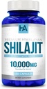 Cápsulas Shilajit de força extra sabor livre Shilajit para homens e mulheres 10000mg Equivalente com Naturalmente Ocorrendo Trace Minerals e Ácido Fulvico □ Vegan Não-GMO & Made in cGMP Labs (150 Servings)