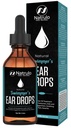 Gotas de ouvido naturais para ouvidos nadadores, alívio de alergia, coceira – coceiras gotas de ouvido para orelhas entupidas, coceira orelhas, dor de ouvido calmante, dor de ouvido ensurdecedor – tratamento de óleo de ouvido secando para surfer, natação, crianças, adulto