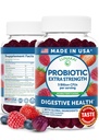 Lunakai EUA fez chicletes probióticos - 5 bilhões de UFC, Vegan, Não-GMO, Gluten-Free - Suporte digestivo e imunológico para mulheres e homens - 60 chicletes mastigáveis