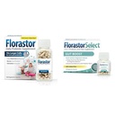 Florastor Probiótico Bundle para Digestion, Gut Health – 100 ct. Probiótico para Digestive & Imune Health + 30 ct. Gut Boost Probiótico diário & Prebiótico - Boost Good Bacteria & Flush Out The Bad