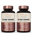 Live Conscious Beyond Hormone Daily Menopause & PMS Supplement - Metabolismo Suporte e Estrogênio saudável para as mulheres - Berberine, DIM, Chaste Tree Berry, Maca Root, Myo & D-Chiro-Inositol - 90 Ct.