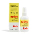 Ativo Skin Repair Crianças Primeiros Socorros Spray - Fórmula antisséptica não tóxica e natural para crianças menores cortes, feridas, raspas, erupções cutâneas, queimaduras solares e outras irritações da pele (3 oz Spray)