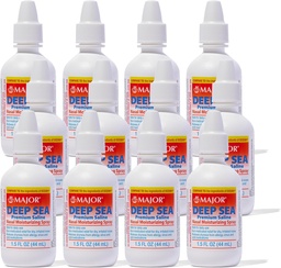 Saline Nasal Spray Genérico para Ocean Nasal Moisturizing Spray 1,5 onças por frasco Embalagem de 12 garrafas