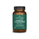 Nutrição proeminente S-Acetil L-Glutatione Supplement - Emoção acetilada pesquisada clinicamente Glutation para suporte de desintoxicação do fígado normal e efeito antioxidante ideal, Vegan - 1 embalagem