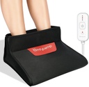 Comfytemp elétrico aquecido pé aquecedor para homens e mulheres, 3D Foot Heating Pad para frio pés tornozelos alívio, Pés de calor seco Sanua sob mesa 45Auto Shut Off com 3 calor, Office Home Inverno