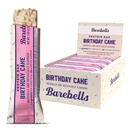 Barrinhas Barrinhas de proteína Bolo de aniversário - 12 Count, 20g Alta Protein Treats - Chocolate Nutrition Bar com 1g Total de Açúcares - Café da manhã on-the-go ou pós-treino