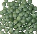 Comprimidos crus de chlorela de alimentação (1000 contagem, 250g), prensado a frio, 100% cru e puro, marca orgânica