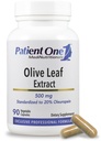 Paciente Um Extrato de Folha de Oliva 500 mg Suplemento para Apoiar a Saúde Imune e Coração * * Normalizado para 20% Oleuropein
