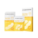 EDITOR DE SUNGBOON Patch Deep Colágeno Derretido Reais Colágeno, Glutationa, Pele de vidro, Firme de pele para rugas profundas, Correção de manchas, Patches de colagénio, Sob máscara de olho, Cuidado de pele coreana, 1,13 onças
