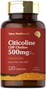 Tahoe Nutritionals Citicoline 500mg 120 Cápsulas Suplementos de Colina CDP