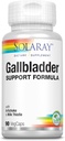 Solaray Gallbladder Suporte Fórmula - 90 Cápsulas