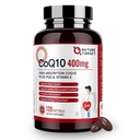 NATURE TARGET CoQ10-400mg Plus PQQ com Vitamina E & Azeite Orgânico - Coenzima-Q10 com BioPerine - Alta Absorção Antioxidante-para-Heart-Heart-Health and Energy Production,120 Servings