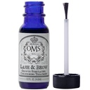 Soro de crescimento de cílios naturais da OMS - Fórmula Premium de aumento de cílios com óleo de rodízio e óleo de Batana Orgânico - Thicker, Cílios mais longos e sobrancelhas em 5 semanas, fornecimento de 8-12 meses - Made in USA (15ml)