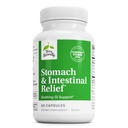 Terry Naturalmente Estômago e alívio intestinal - Suplemento para ajudar saúde digestiva e revestimento intestinal - Aids contra desconforto digestivo ocasional para acalmar o estômago - 60 Cápsulas