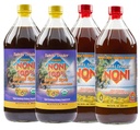 TAHITI TRADER Mix & Match - Original Alta Potency Noni & 100% Noni Island Style Juice - Orgânico Antioxidante Superfood Juice Suportando Energia & Saúde Corporal - (32 onças, 4 pacote)