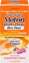 Motrin concentrado gotas de bebês sem tinta Original sabor Berry - 1 oz, pacote de 4