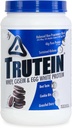 Nutrição corporal Trutein Alta proteína em pó: 45% Whey, 45% Caseína, 10% Ovo White Protein Shake Mix, Baixo sódio, Baixo teor de proteína de carboidrato em pó para homens e mulheres, cookies e creme, 2lb