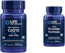 Extensão de vida Super Ubiquinol CoQ10 com PQQ, CoQ10, PQQ & Fórmula Ultra Próstate, Serra Palmetto para homens, pígeo