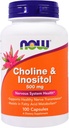 Agora Alimentos agora Alimentos, (3 Pack) Colina & Inositol, 500 mg, 100 cápsulas