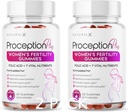 Pastilhas de fertilidade para mulheres - Myo-Inositol, Ácido Fólico, Biotina, B Vitaminas - Suplemento Inositol para suporte de fertilidade feminina, equilíbrio hormonal, ovulação, concepção pré-natal (60 chicletes, 2 pacote)