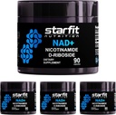 STARFIT - Nicotinamida D-Ribosido, Nicotinamida Ribosido para apoiar NAD+ Níveis, Foco e Suplemento de Energia, Suporte de Metabolismo Nicotinamida Riboside NAD Suplemento, 360 Cápsulas