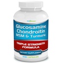 Glucosamina Condroitina, HSH & Suplemento Alimentar Açafrão - 248 Cápsulas