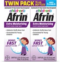 Afrin Crianças Extra Hidratante Névoa nasal, Não-Drowsy, Descongestionante de ação rápida para até 12 horas de alívio do nariz abafado, Crianças Idade 2 a 6, .5 fl oz (Pack of 2)