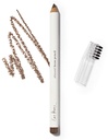 Ere Perez - Lápis de sobrancelha de amêndoa natural □ Suporta o crescimento, Longo-Lasting, Cobertura completa □ Óleo de coco + Vitamina E Vegan, Sem crueldade, Beleza limpa (Perfeito, 0,04 oz □ 1,1 g)