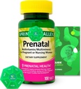 Multivitamina pré-natal/multimineral 100 comprimidos com pacote Vitaminas exclusivas & Minerais - A a Z - Guia Melhor Ligth & Primavera + Organizador Semanal de Comprimidos (3 itens)