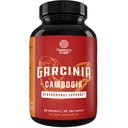 Forte Garcinia Cambogia Extract Cápsulas com 60% HCA - Garcinia Cambogia Não Estimulante Perda de Peso Suplemento com Ácido Hidroxicítrico e Chromium para Equilíbrio, Energia e Metabolismo Suporte - 60 Contagem