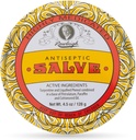 Rawleigh Antisséptico Salva Icônico Estanho amarelo: 4,5 onças, Natural, Multi-Purpose Pomada acalma cortes de pele, contusões, irritações, com Turpentina, Fenol, Óleo de Algodão, Fórmula original - Pacote de 1