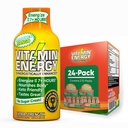 Vitamina Energia Imune+ Força extra Energia Shot Mango 24 Pack, 260mg Cafeína Natural, B-Vitaminas, Citicolina, Chá Verde, Imunidade e Foco Suporte, Açúcar Zero, Sem glúten 1,93 fl oz
