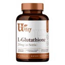 Utzy Naturals L-Glutationa □ Apoio imunológico e antioxidante □ Setria® 250mg Forma reduzida Glutationa □ Alta Absorção