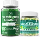 Enzimas Digestivas Gummies & Chlorophyll Fiber Gummies Bundle