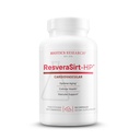 Biotics Research ResveraSirt HP Formulado pelo Dr. Mark Houston, Trans Resveratrol, Quercetin, Aumentar a Atividade Sirtuína, Suporte Cardiovascular, Poder do Coração, Suporte Vascular, 120 Cápsulas