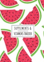 Suplementos e Vitaminas Rastreador: Suplemento diário e Vitamina Livro de Log □ Mantenha o acompanhamento e revisão Todos os detalhes sobre sua medicação □ Data de registro, tempo, ... da semana e mais em 100 folhas detalhadas.