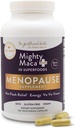 Cápsulas de suporte da menopausa pela Dra. Anna Cabeca – Suplemento com base em plantas com Maca, Ashwagandha, e Adaptogens para Mood, Energy & Hormone Balance – 180 Cápsulas