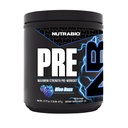 NutraBio pré-treino em pó, Blue Razz, energia explosiva, foco laser, bombas extremas, pré-treino para homens e mulheres, desempenho, resistência, complexo de energia, cafeína, eletrólitos