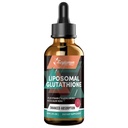 2000MG Gotas líquidas lipossómicas de Glutationa, Absorção Ultra Alta, Destoxificação Natural, Sistema Imune e Suprot de Pele*, L-Glutationa, Vitamina C e Ácido Hialurônico, Cápsulas Alternativas, 2,02 OZ