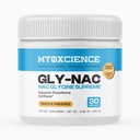 MYOXCIENCE NAC Glycine Supreme (N-Acetil-L-Cysteine, Glycine e Taurine Combination) (Flavor natural de pêssego e abacaxi) (30 Servões)