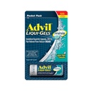 Advil Liqui-Gels minis Reliever Dor e Redutor de Febre, Medicina da Dor para Adultos com Ibuprofeno 200mg para alívio da dor - 8 Cápsulas Recheadas Líquidas
