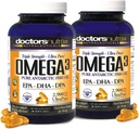(Pacote de 2) Wild Omega 3 Fish Oil DPA Suplemento 2.900 Milligrams, EPA-DPA-DHA, SoftGels