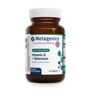 Metagenics E-400 Suplemento de Selênio - Fórmula antioxidante de vitamina E & Selênio com cálcio e fósforo - Suporta Imune, Pele, Olho e Saúde Celular* - Sem glúten, Vegetariano - 60 Comprimidos