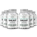 Orgânicos Oceano um-por-dia Shilajit para homens e mulheres - Suplemento natural e potente Shilajit para a idade-defender, força óssea, suporte hormonal e mais - 6 cápsulas Shilajit