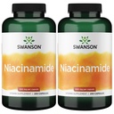 Swanson Niacinamida 500 mg 250 cápsulas (2 embalagem)